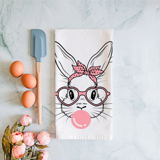 Retro diner aesthetic Easter towel bunny heart glasses
Vintage inspired bunny kitchen towel bubblegum design
Contemporary graphic bunny dish towel pink bandana
Modern minimalist Easter towel bubblegum bunny