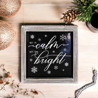 Cute Christmas Signs with snowflakes on it