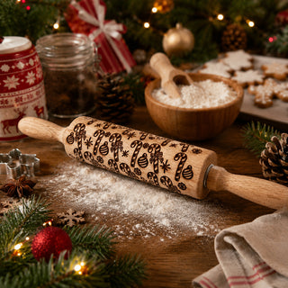 Christmas Rolling Pin Set | 10 Styles