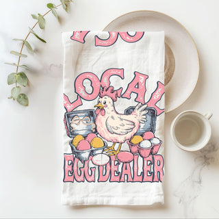 Pink coral eggs Easter towel chicken egg dealer
Yellow gold eggs kitchen towel chicken farm humor
Speckled eggs Easter towel chicken egg dealer spring
Vintage font kitchen towel chicken eggs farm humor
spring farmhouse decor kitchen towel
easter towel with chicken design