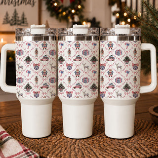 40oz coquette Christmas tumbler with handle
pink bow Christmas tumbler for women
40oz Christmas tumbler with pink holiday design
coquette Christmas drinkware with handle
feminine Christmas tumbler with bows
pink Christmas tumbler with nutcrackers
Christmas tumbler with bows and holiday icons