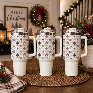 chinoiserie Christmas kitchen accessory
grandmillennial Christmas kitchen tumbler
pink blue Christmas kitchen gift
chinoiserie holiday kitchen gift
Christmas drinkware for chinoiserie lovers
Christmas gift for chinoiserie decor lover
gift for pink and blue Christmas decor lover
Christmas gift for grandmillennial decor lover
holiday gift for chinoiserie lover
feminine Christmas gift with pink blue design
40oz pink blue chinoiserie Christmas cup
large chinoiserie Christmas tumbler with handle