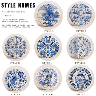 Chinoiserie Coasters