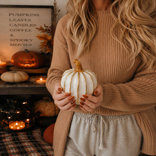 Gold White Pumpkin | PRE-ORDER