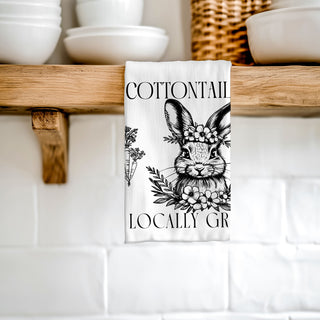 Botanical print bunny kitchen towel vintage farmhouse
Engraving style bunny dish towel black white Easter
Vintage etching bunny kitchen towel rustic botanical
Woodcut style bunny towel farmhouse black white spring