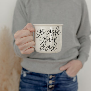 Hilarious Gifts for Mothers Day and Moms 
Speckled white mom life coffee mug with funny quote
Funny Gifts for Mom, Funny Coffee Mugs for Moms Birthday
Microwave safe funny mom coffee mug
Parent humor ceramic mug