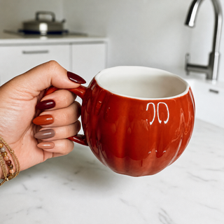 Neutral Fall Decor Pumpkin Shaped Mug
Autumn shopping pumpkin cups - October seasonal home decor accessories
Pre-Halloween pumpkin mugs - fall coffee accessories for seasonal preparation