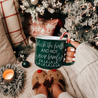 funny Christmas coffee mug for someone who loves sarcastic humor
cute holiday coffee cup gift for women who love Christmas
red Christmas mug with funny saying for hot chocolate
green Christmas coffee cup perfect for holiday mornings