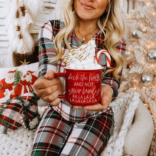 Christmas kitchen decor mug with funny saying
festive ceramic mug for holiday coffee bar display
funny Christmas gift for someone with a crazy family
cozy holiday mug for drinking cocoa by Christmas tree