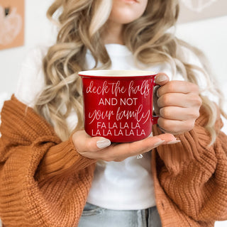 Christmas mug for sarcastic people
Funny family Christmas gathering mug
Adult humor Christmas coffee cup
Holiday survival coffee mug
Christmas morning coffee cup
Funny Christmas quote mug
Festive holiday ceramic mug