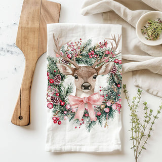 last minute christmas gift kitchen towel decor
gift under 20 christmas kitchen towel deer
christmas gift for home decor lovers towel
small thoughtful christmas gift deer towel
giftable holiday decor kitchen towel deer