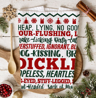 holiday movie humor kitchen decor towel festive
christmas cinema inspired kitchen towel funny design
funny christmas kitchen towel for sarcastic people
holiday humor decor kitchen towel bold funny quotes