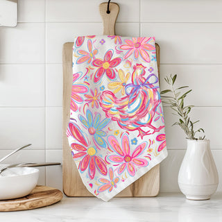 Bohemian farmhouse chicken kitchen towel colorful floral
Eclectic boho chicken dish towel vibrant Easter spring
Modern boho chicken kitchen towel colorful farmhouse
Hippie farmhouse chicken towel bohemian floral Easter
