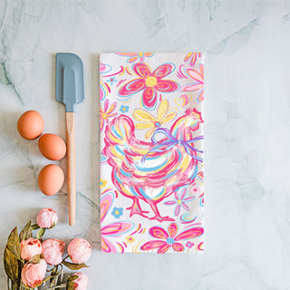 Backyard chicken owner gift boho towel colorful farmhouse
Bohemian farmhouse decor chicken kitchen towel Easter
Artistic chicken lover gift boho towel floral spring
Colorful kitchen decor boho chicken towel farmhouse Easter