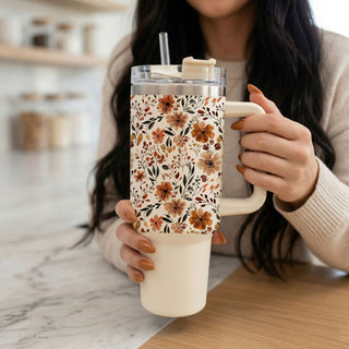 autumn cottagecore tumbler
floral pumpkin patch tumbler
fall garden aesthetic cup
cute floral cup for women
oversized floral coffee tumbler
fall aesthetic travel mug
neutral cozy season cup
autumn floral tumbler gift
cozy flower coffee tumbler