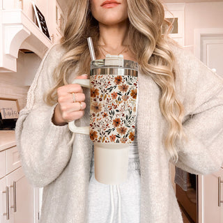 fall wildflower insulated cup
neutral boho floral tumbler
thanksgiving tumbler aesthetic
floral pumpkin spice season cup
large insulated autumn tumbler
cute flower tumbler for fall
cozy neutral tumbler aesthetic
autumn meadow tumbler
fall garden floral cup
stylish floral coffee tumbler