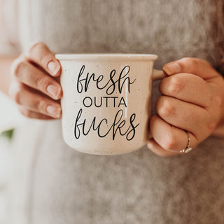 Best gift for coworkers
Gift for boss with sense of humor
“Fresh Outta Fucks” gift idea
Large capacity funny mug
Coffee mug for bad days
Hilarious office gift mug
Sarcastic morning coffee mug