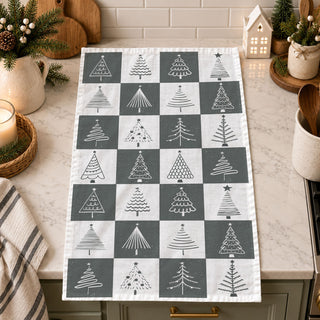 neutral holiday kitchen decor towel minimalist aesthetic
simple christmas tree towel farmhouse kitchen decor
modern farmhouse christmas dish towel neutral tones
minimal christmas kitchen towel tree pattern decor
neutral christmas dish towel clean modern holiday style