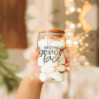 Grinch Face Set 17oz