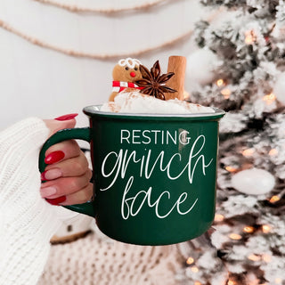 Christmas party gift exchange
gift for sarcastic friend
gift for someone who hates mornings
funny caffeine lover gift
coffee addict Christmas present
Christmas coffee cup lifestyle photo
green mug Christmas home decor photo