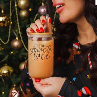 Grinch Face Set 17oz