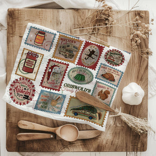 holiday dish towel for baking and decorating
funny christmas decor for small kitchen spaces
festive kitchen towel for holiday entertaining
cute and funny christmas kitchen accessories