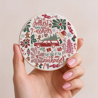 cute Christmas decor I didn’t know I needed
festive coffee coaster for Christmas lovers
Christmas obsessed home decor gift
holiday decor for people who love Christmas
cozy Christmas vibes drink coaster
Christmas coffee drinking accessories
festive desk decor for Christmas season
holiday wine night coaster
Christmas movie night drink coaster
hot cocoa season ceramic coaster
cozy season Christmas decorations