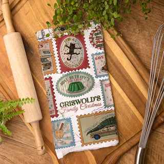 funny festive kitchen towel for holiday burnout
holiday gift idea for christmas movie fans kitchen decor
funny christmas kitchen towel for gift exchange party
quirky christmas gift idea for home cooks
giftable holiday dish towel with vintage christmas theme