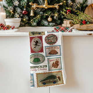 country christmas kitchen towel funny
christmas vacation inspired kitchen towel
griswold family christmas decor towel
funny holiday movie quote dish towel
retro christmas movie decor kitchen towel