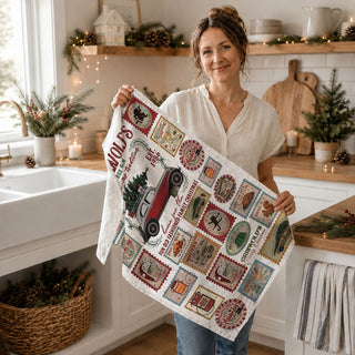 funny christmas kitchen decor for women
sarcastic christmas gift kitchen towel
white elephant gift funny kitchen towel
adult humor christmas dish towel gift