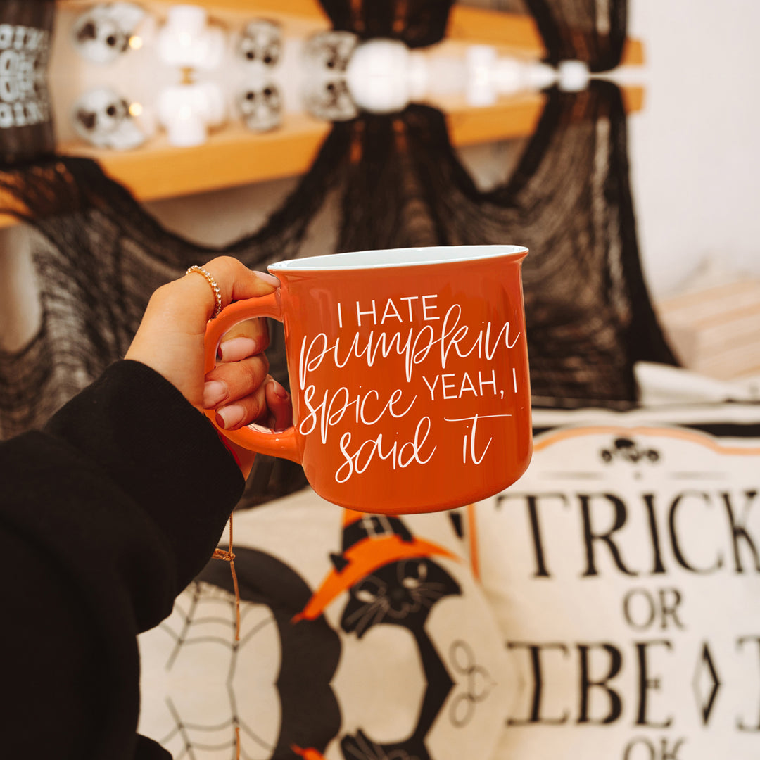 Halloween Coffee Quotes on Mugs, Wholesale Halloween Mugs, Pumpkin Spice Quotes Funny