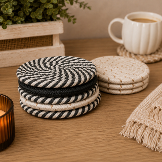 Fall Fabric Coasters