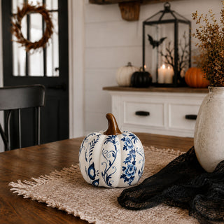 Blue & White Pumpkin | PRE-ORDER
