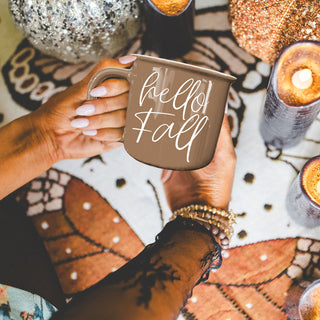 minimalist hello fall script mug for fall decor
hello fall mug for fall obsessed moms
cozy season hello fall coffee cup for couch nights