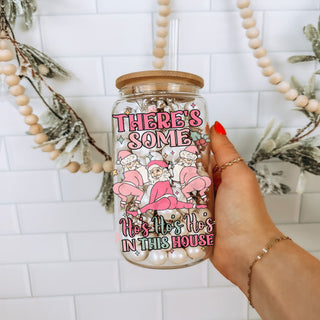 holiday latte glass tumbler
Christmas iced latte cup for women
Christmas matcha cup with lid
holiday cold drink glass tumbler
festive glass cup for iced drinks