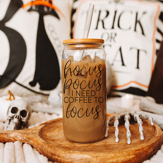witchy morning ritual glass
halloween coffee station must have
magical morning essential tumbler
