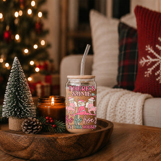 Christmas full wrap glass tumbler
Christmas wrap design coffee cup
holiday wraparound glass cup
all over Christmas print tumbler
Santa pattern glass tumbler
Christmas holly glass cup
holly berry Christmas tumbler