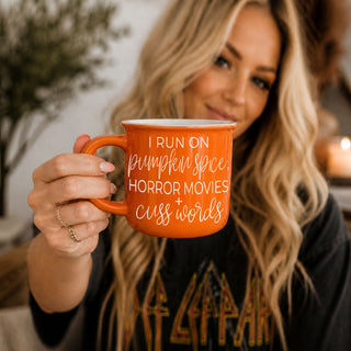Pumpkin + Horror Mug