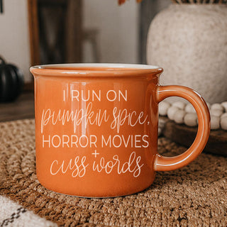 Pumpkin + Horror Mug