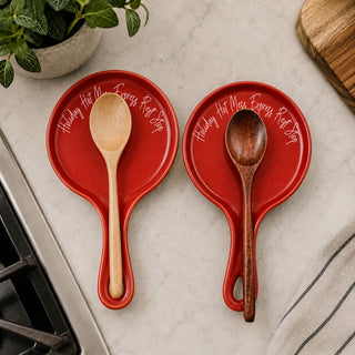 cooking - Red holiday spoon rest - Festive kitchen decor accessories
Viral holiday decor
Christmas TikTok find
Holiday kitchen trend
Christmas must have
Christmas USA made