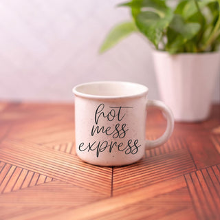 mom humor ceramic cup
messy mom coffee mug
funny morning coffee cup