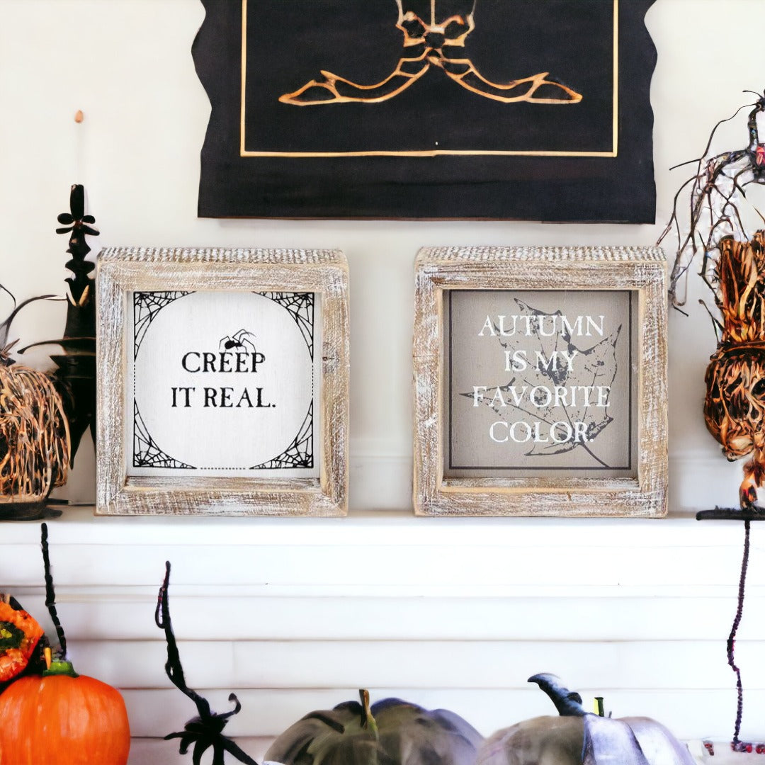 Neutral Halloween Home Decorations