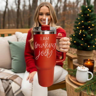Instagram worthy Christmas tumbler - I am freaking jolly 40oz
Funny things to get your mom for CHristmas
Funny Christmas gifts for mom
Funny christmas wishes for mom and dad