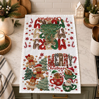 boutique holiday home decor kitchen towel aesthetic
trendy farmhouse christmas kitchen towel stylish
glam christmas kitchen decor towel festive vibe
high end christmas decor kitchen towel aesthetic
luxury inspired holiday kitchen towel design