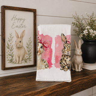 hand painted style Easter towel
artistic Easter kitchen towel
illustrated spring kitchen towel
whimsical painted bunny towel
whimsical painted goose towel
Easter bunny illustration towel
Easter goose illustration towel
spring animal illustration kitchen towel
Easter artwork kitchen towel
fun art print tea towel
colorful painterly spring towel
pink painterly Easter decor
bunny with leopard spots towel
goose with leopard spots towel
leopard spot rabbit tea towel
leopard print goose tea towel
spotted rabbit sp