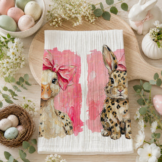 leopard bunny towel in spring kitchen
leopard goose towel in Easter kitchen
pink bow Easter towel gift image
coquette Easter kitchen towel lifestyle
maximalist spring kitchen towel product photo
trendy Easter towel product image
colorful animal print Easter towel
spring bunny and goose gift idea
Easter bunny goose hostess gift
fun Easter kitchen gift lifestyle
leopard Easter kitchen decor photo
pink spring kitchen decor towel photo