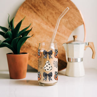 halloween glam drinkware
spooky chic glass cup
elegant ghost pattern set