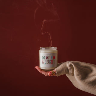 Merry + Bright Candle