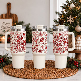 Christmas tumbler photographed with holiday decor
red Christmas tumbler with tree background
Christmas tumbler in cozy holiday kitchen
Christmas tumbler in farmhouse Christmas setting
red holiday tumbler with wreath background
Christmas drinkware with festive home decor
Merry and Bright tumbler with Christmas tree
vintage Christmas tumbler product photo
red Christmas tumbler product photography
40oz Christmas tumbler front view
Christmas tumbler side view
Christmas tumbler close up
Christmas tumbler handle 