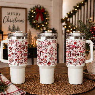 Christmas tumbler gift for coworker
Secret Santa Christmas tumbler gift
holiday hostess gift Christmas tumbler
festive Christmas gift for tumbler lover
cute Christmas tumbler for women
traditional red Christmas tumbler
classic Christmas holiday tumbler
vintage Christmas drinkware tumbler
farmhouse Christmas tumbler with handle
cozy Christmas kitchen drinkware
red Christmas kitchen tumbler
Christmas kitchen accessory 40oz tumbler
festive holiday cup with handle
large Merry and Bright Christmas cup
